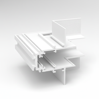 Łącznik wewnętrzny 90°  MQ-LINE-20R7255-IN/W