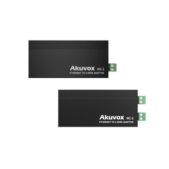 Zestaw modułów Akuvox NX-2/NC-2 LAN+PoE po Magistrali 2-wire