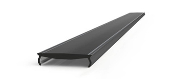 AL12-COV-BL-PC-3000, Profesjonalna przesłona z poliwęglanu, kolor czarny (professional PC cover) BLACK 3030mm