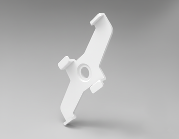 Uchwyt natynkowy  MQ-LINE-20S2653-SF/W