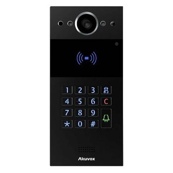 AKUVOX R20K Black - Panel zewnętrzny jednorodzinny natynkowy - Black Edition Limited