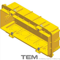 PUSZKA PROSTOKĄTNA DO MURU DM70