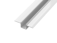 AL12-GLG5-LW-2020, Architektoniczny podtynkowy profil ALU biały lakier 12,5x16mm 2010mm DRYWALL white lacquer