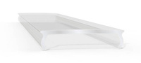 AL12-COV-TR-PVC-2020, Standardowa przesłona z PVC, transparentny (standard PVC cover) TRANSPARENT 2010mm