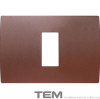 RAMKA METALOWA SERII PURE 1/3M RDZAWE ŻELAZO OP13ME