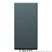 KLAWISZ 1M CZARNY-MAT TM11SB