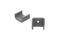 AL12-GLS1-AS-MB, Uchwyt szary do profili GLS1 grey clips